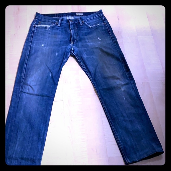 ralph lauren mens distressed jeans